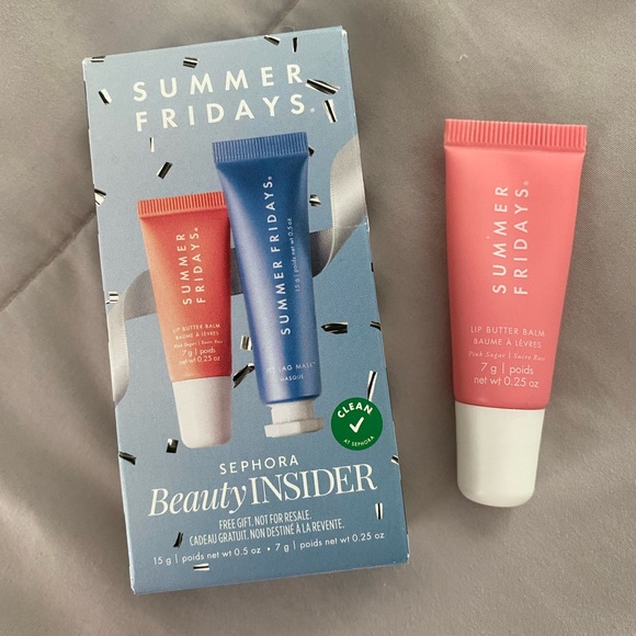 Sephora Beauty Insider 3 Piece Summer Fridays Self-Care Set 🩷💙 - Picture 1 of 3